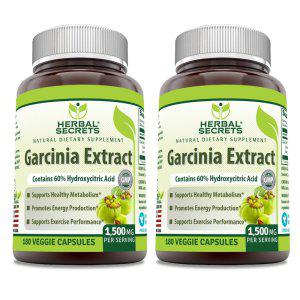 Herbal Secrets Garcinia Cambogia 미국 허벌 시크릿 가르시니아 캄보지아 180정(60일분) 2통