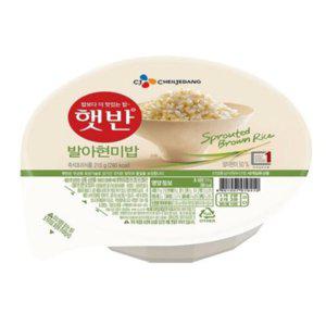 CJ제일제당 햇반 발아현미밥 210G 24개
