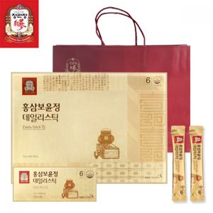 [가정의달] 정관장 6년근 홍삼보윤정 데일리스틱 10g x 30포 + 쇼핑백