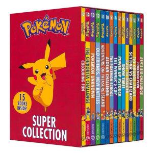 포켓몬 영어책 15권 세트 pokemon super collection 15 books