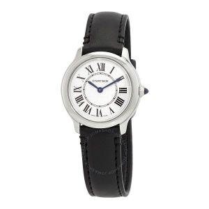 Cartier 까르띠에 WSRN0030 롱드 머스트 드 쿼츠 실버 다이얼 여성용 시계