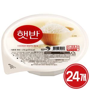  CJ제일제당  CJ 햇반 210g 24개 / 즉석밥 컵반