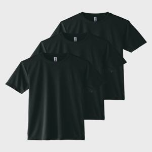 (국내정품) GLIMMER 에어쿨링 소프트기능성 티셔츠 | 블랙+블랙+블랙 350-BLACK+BLACK+BLACK
