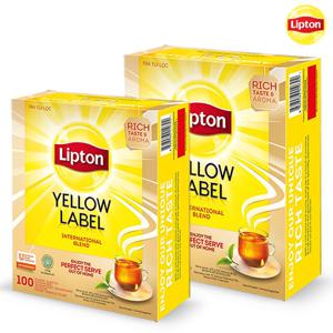 LIPTON - 옐로우 라벨 티 - 블랙티백과 레몬 아이스티