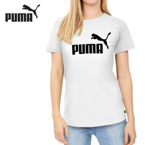 (고급) 푸마 에센셜 로고 반팔티 티셔츠 트레이닝 기본티 상의 851787-02