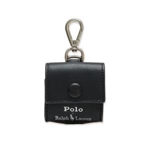 (100%정품) 폴로 랄프 로렌 Polo 로고 에어팟 케이스 - 블랙