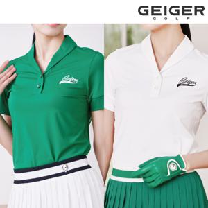 (IN)[런칭가 109,000] 골프 여성 숄카라 하프 슬리브 티셔츠