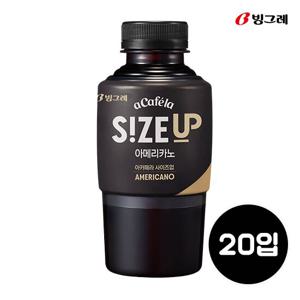 빙그레 아카페라 사이즈업 아메리카노 350ml 20개입