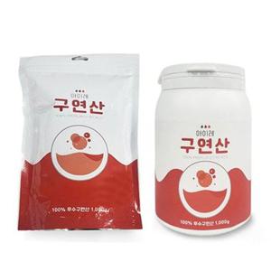 아이레 구연산 가루세제 1000g/ 대용량/ 전용통 리필