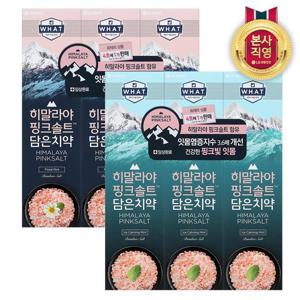 히말라야 핑크솔트 치약 100g x 6개(아이스민트/플로럴민트)택1