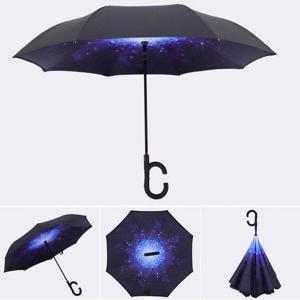 거꾸로 장우산 스마트 아이디어 차량용 우산 (W9B8223)