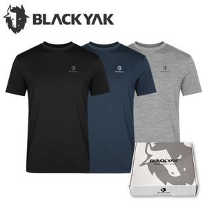 [블랙야크]블랙야크 24SS 남여공용 반팔 라운드 3PACK 티셔츠 B트리플5라운드S