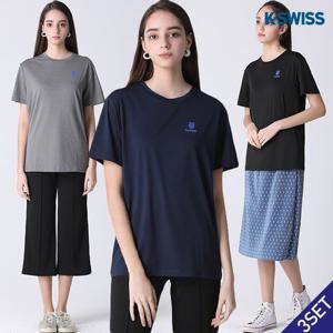[케이스위스(K-SWISS)] 남여공용 액티브 쿨링 냉감 티셔츠(3종택일)-사이즈 95~110