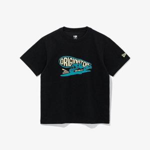 갤러리아_[뉴에라][키즈] 오리지네이터 스케이트보드 티셔츠 블랙(1431022