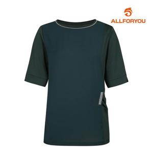 [올포유][올포유] 여성 비즈 반팔 티셔츠 ALTRK4241-804