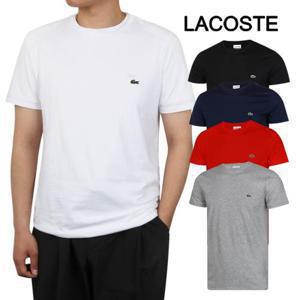 [라코스테]LACOST 반팔 티셔츠 크루넥 기본티 5종택1