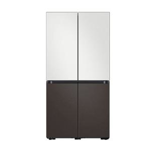 [삼성] 비스포크 냉장고 4도어 875L 코타화이트+차콜 RF85C90D126