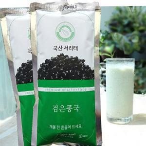 국산 서리태 콩물430g x6팩 콩국수용 찐하고 고소한 검은콩국 두유 다이어트