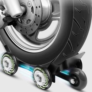 [클라모프] 오토바이 스쿠터 타이어펑크 비상용 견인 보조바퀴 (색상 랜덤)