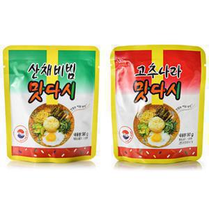 [맛다시] 맛다시 90g (고추나라/산채비빔맛 택1)