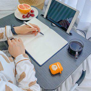접이식 베드 테이블 좌식 밥상 폴딩 태블릿 음료 거치 노트북 침대 혼밥 원룸 핑크 블랙