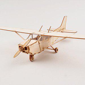 경비행기 모형 조립키트 프로펠러 비행기 만들기 나무 조각 퍼즐 어린이 주니어