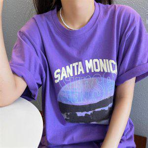 산타모니카 여성 반팔 티셔츠 3컬러