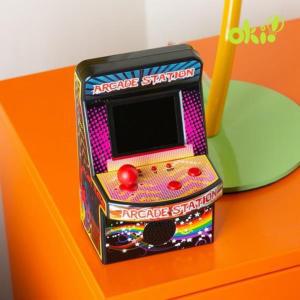 OKIO 레트로 게임기 240 아케이드 미니 기억력 휴대용 보드 가족 가정용 오락실 팩기 로게임