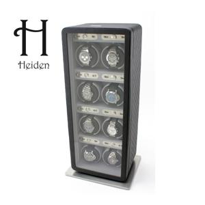  하이덴   Heiden  하이덴 모나코 8구 와치와인더 HD0022-Black leather 8구 명품 시계보관함