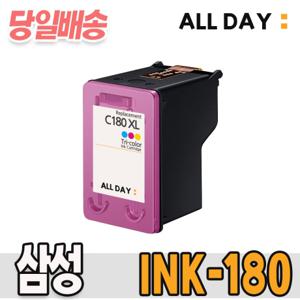 삼성 프린터 INK-C180 컬러 재생잉크 대용량 SL-J1660 SL-J1770FW SL-J1663 호환 카트리지