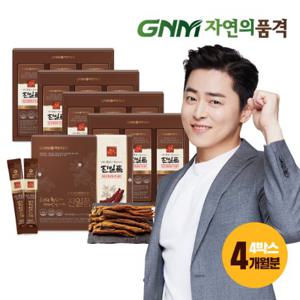 GNM자연의품격 진일품 6년근 홍삼정스틱 골드 4박스(쇼핑백선택)