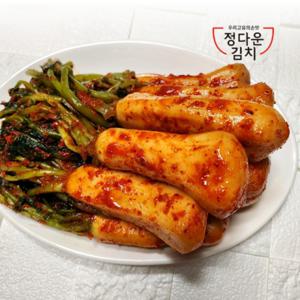  현진식품  맛있는 전라도전통 국내산 아삭한 총각 알타리김치 2kg