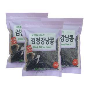  대한농산  슈퍼푸드 검정 강낭콩 1.8kg(600gx3) / 블랙푸드 수입 검정콩
