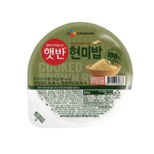  햇반  현미밥 100% 현미로 지은밥 130g 24개