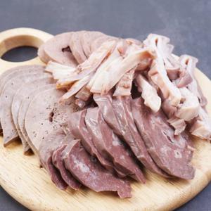 국내산 순대 내장 돼지 부산물 모음 2kg(간/허파/오소리/염통/울대)