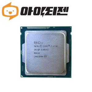  인텔  인텔 CPU i7 4790 하스웰 리프레시