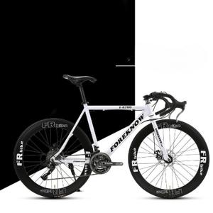 픽시 자전거 하이브리드 자전거 입문용 가벼운 경륜 크로몰리 픽시 클래식 27단