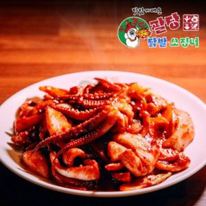 강남구청맛집 매운맛 단독 옵션 팔꾸이 팔당오징어볶음 대용량 470g 국내산 야채동봉 밀키트 4+1 행사