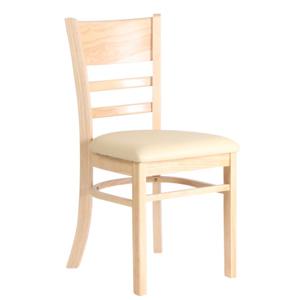  캐빈 2P의자 원목 식탁의자 카페 업소용 인테리어 나무 식당 의자