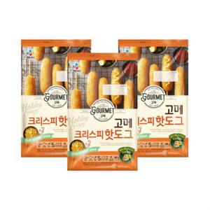 CJ 고메 크리스피 핫도그 400g (냉동) 3개