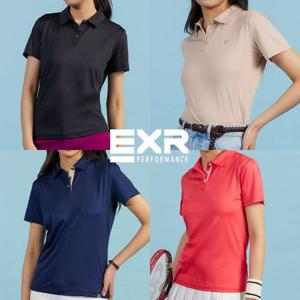 EXR 23 SS 여성 데일리 반팔 카라 티셔츠 4종   택1