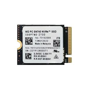  웨스턴디지털  웨스턴디지털 SSD 전용 산열기 증정/스팀덱 전용/2230 SSD 스팀덱 교체 호환 2TB SN740 M2 NVME