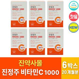 진정주 천연 비타민C 1000 고함량 천연 옥수수 비타민시 진약사 영양제