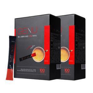 제누 식물성 단백질 스테비아 커피믹스 9.8g 100개입 x 2박스