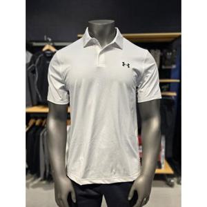 (신제품) 언더아머 골프웨어 남성 UA 티 투 그린 폴로 반팔 티셔츠 1383714-100