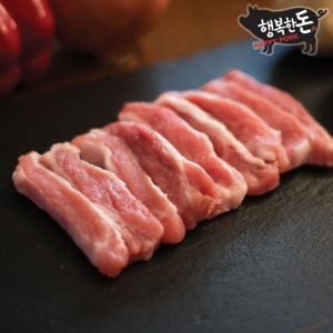  행복한돈   국내산 냉장  돼지고기 가브리살/등심덧살 500g 당일배송