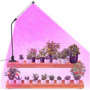 실내 식물 조명 타이머 LED등 화분 성장 베란다 온실 램프