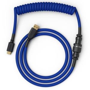 글로리어스 USB-C 코일 항공 케이블 코발트 블루