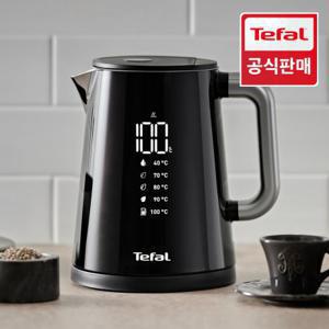  테팔   공식  테팔 전기 커피 포트 디지털 디스플레이 1L KO8528