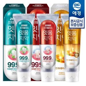 [애경]2080 진지발리스 치약 120g x6개